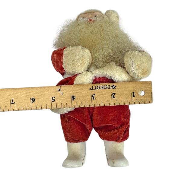 Vintage Harold Gale Santa Claus 10 inch Posable arms Christmas 1950s MCM - Picture 11 of 11